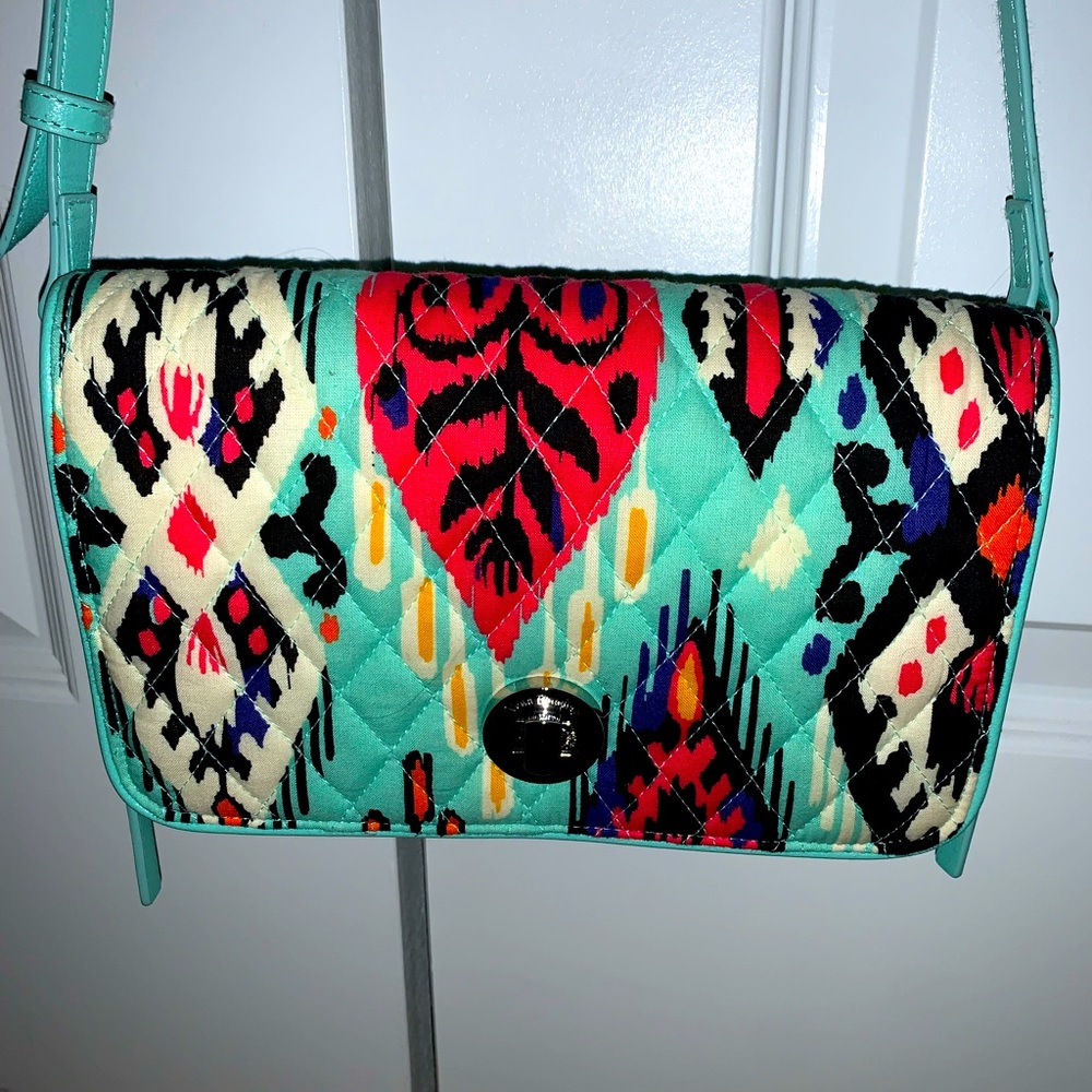 Teal Vera Bradley Crossbody Bag Never Worn